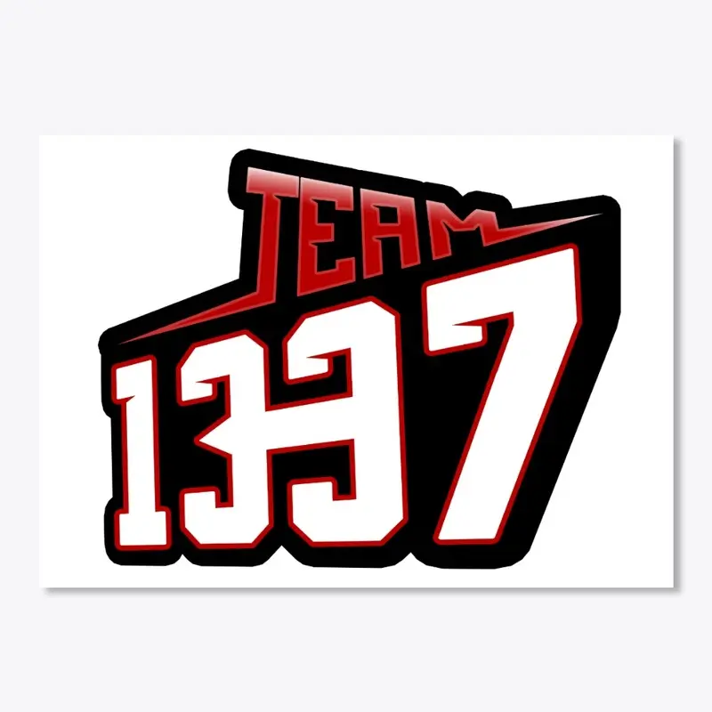 TEAM 1337 Sticker